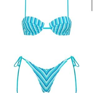 Triangl Mala Sour Stripe Bikini Bottom
